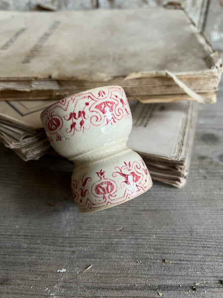 French Transferware Eggcup