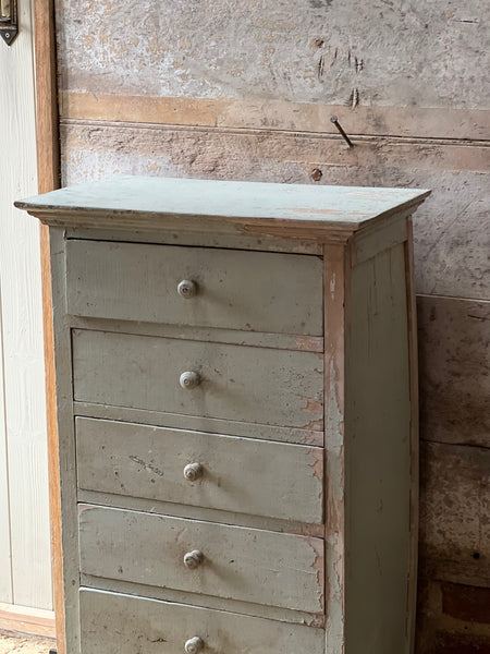 Beautiful Chippy Paint French Drawers