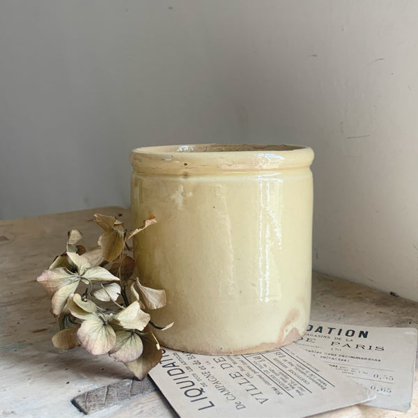 Vintage French Mustard Preserves Jar
