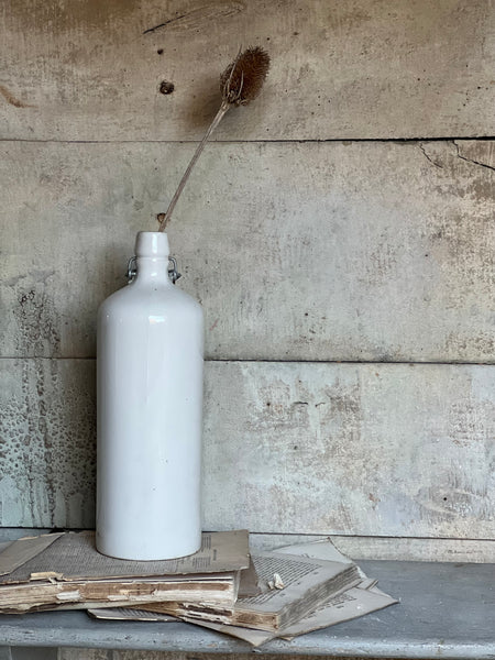 Tall Stoneware Bottle