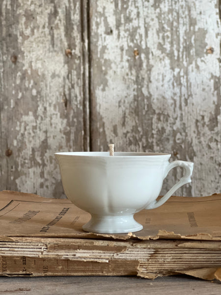 Cup Candle in Seasalt & Woodsage