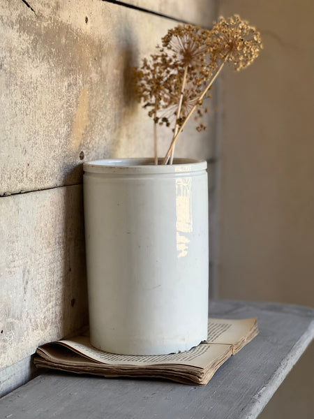 Vintage French Huge K&G Confiture Pot