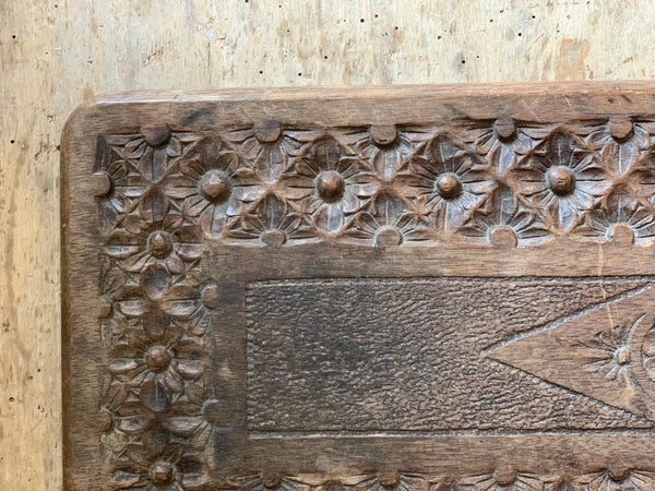 Antique Decorative Wooden Panel