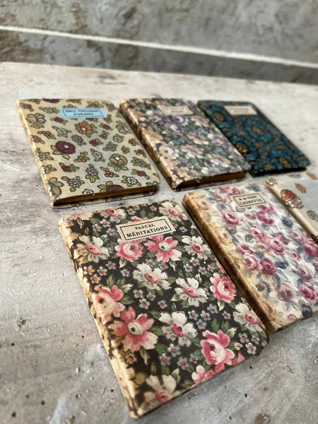 Miniature Fabric French Books for Styling