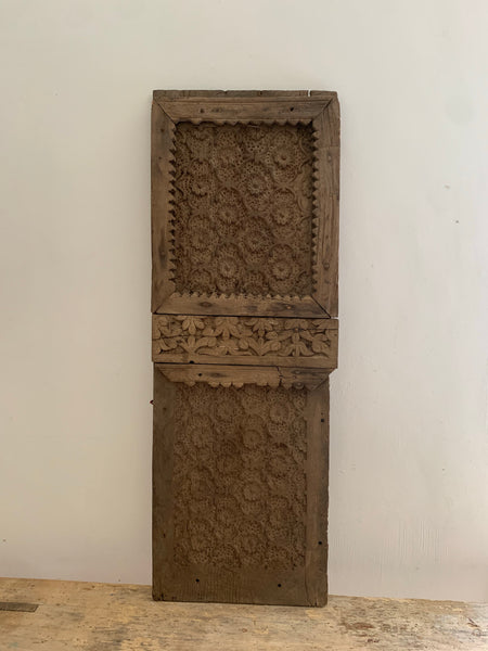 Vintage Decorative Wooden Panel