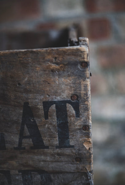 Vintage Chocolat Menier Crate