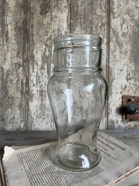 Vintage French Glass Jar