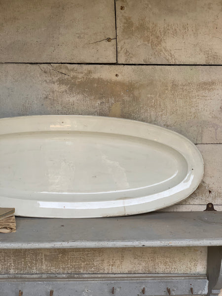 French Vintage Super Large Platter