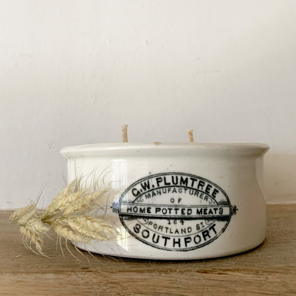 Huge Plumtree Pot Candle in Lavender & Sea Salt