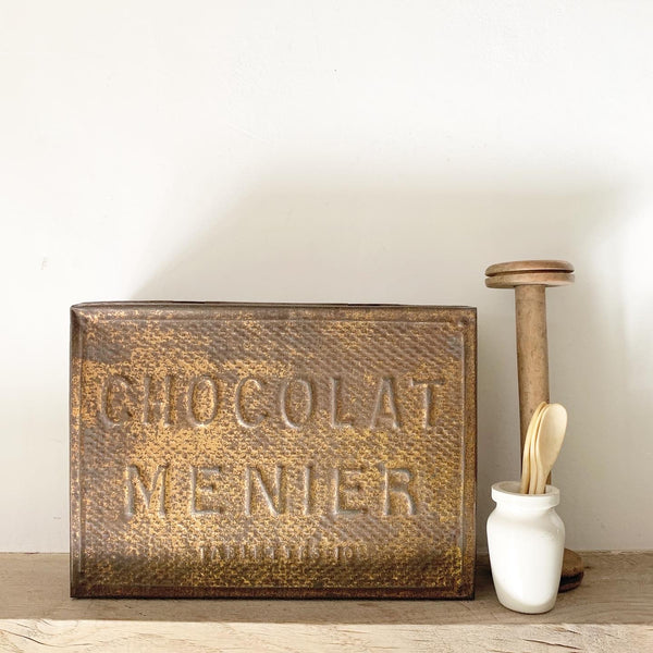 Vintage Chocolat Menier Tin