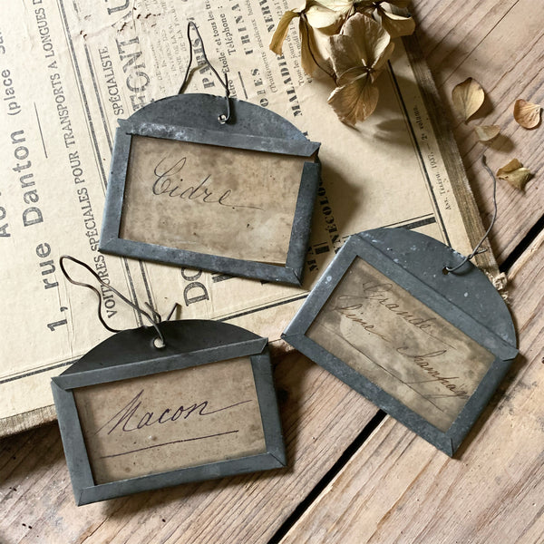 Vintage French Wine Tags