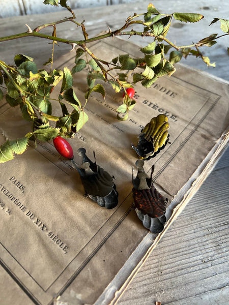 Vintage Candles Holder Set