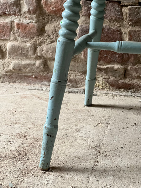 Chippy Paint Turquoise Vintage Chair