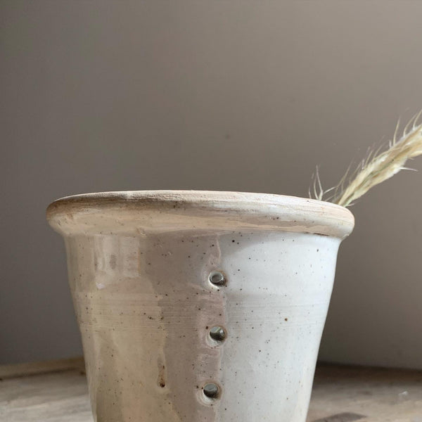 Vintage Grey Blue French Faiselle Cheese Mould