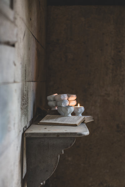 Mini French Soup Bowl Candles