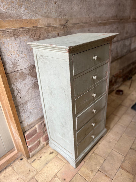 Beautiful Chippy Paint French Drawers