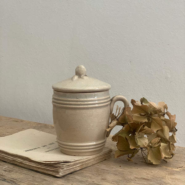 Rustic French Pot Candle in Green Tomato Leaf