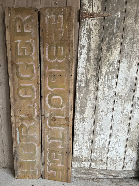 Vintage French Jewellers Watchmakers Shop Sign
