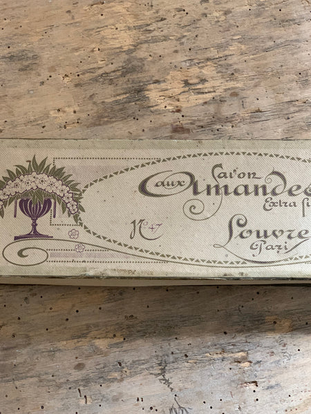 Vintage French Long Soap Box