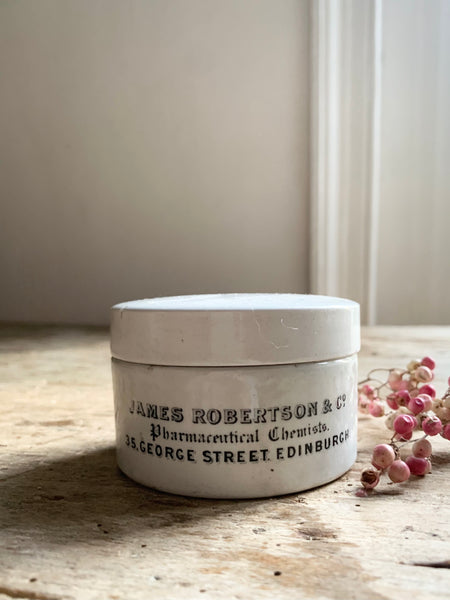 James Robertson & Co Chemist Pot
