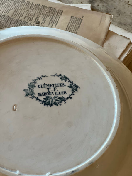 Vintage French Transferware Dish