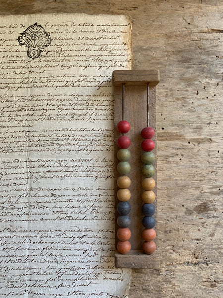Vintage French Abacus