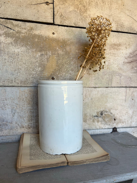 Vintage French Huge K&G Confiture Pot