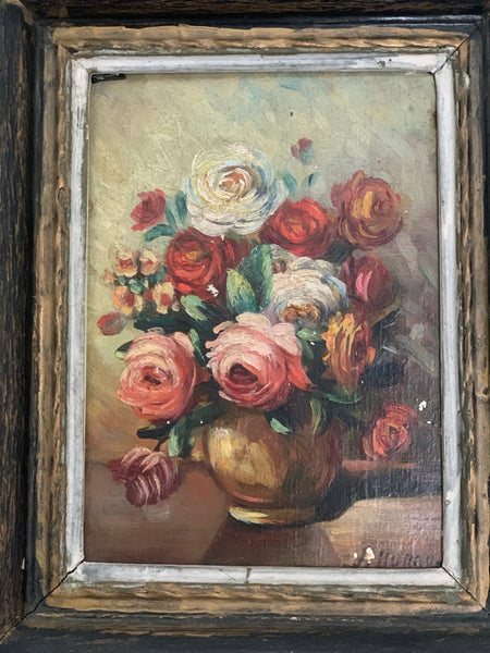 Framed Vintage French Painting