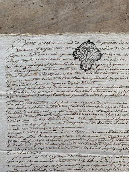 19th Century French Letter