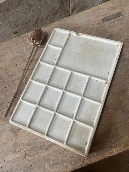 French Paint Ceramic Palette