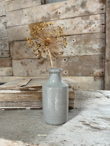 Antique French Stoneware Bottle