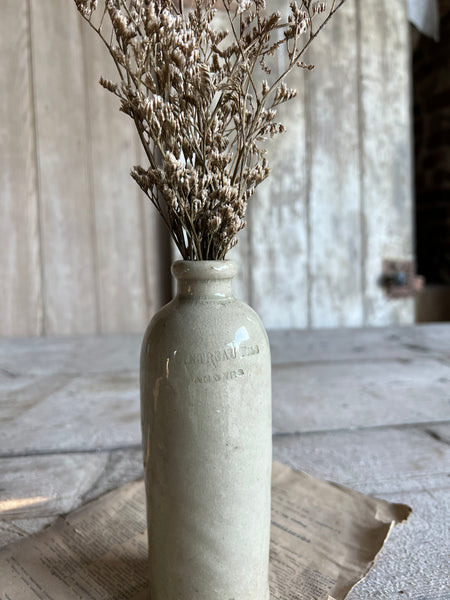 Antique French Stoneware Bottle