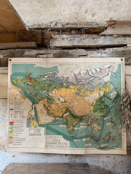 Asian Commercial Development Map