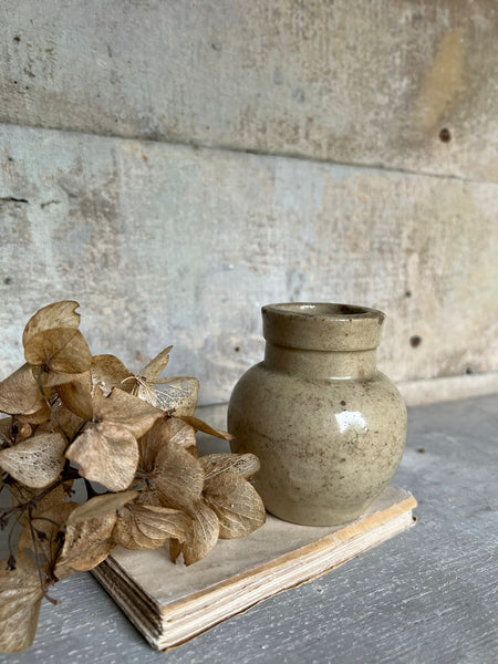 French Vintage Stoneware Pot