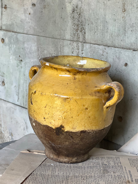 Antique French Confit Jar Small