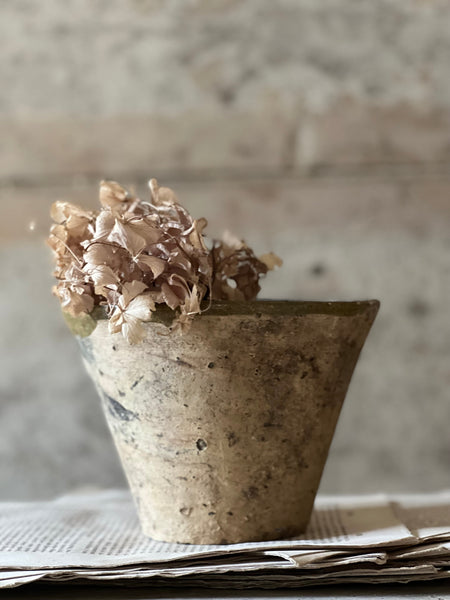 Vintage French Handthrown Pot
