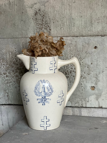 Vintage French Transfer Jug