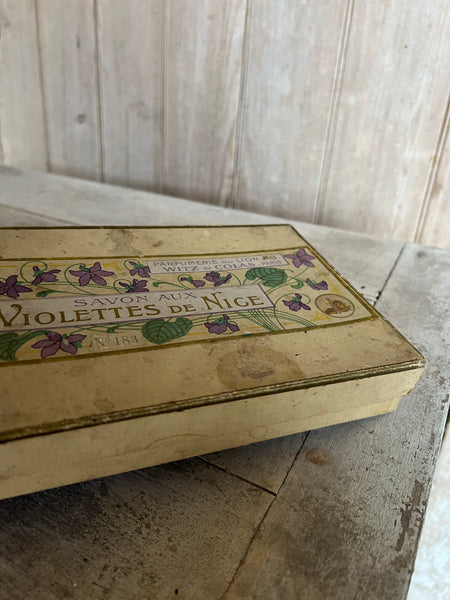 Vintage Violet Soap Box