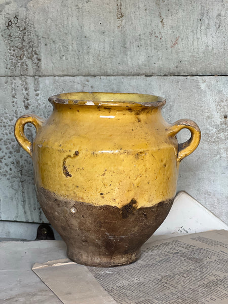 Antique French Confit Jar Small
