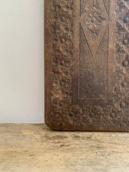 Antique Decorative Wooden Panel