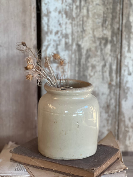 French Stoneware Jar