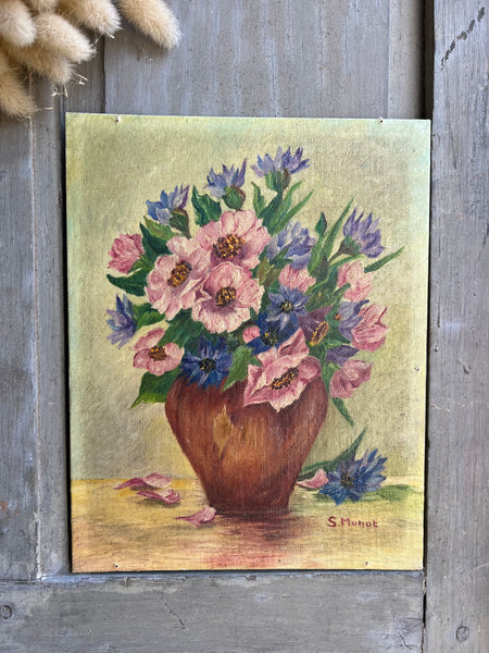 Simple French Floral Painting
