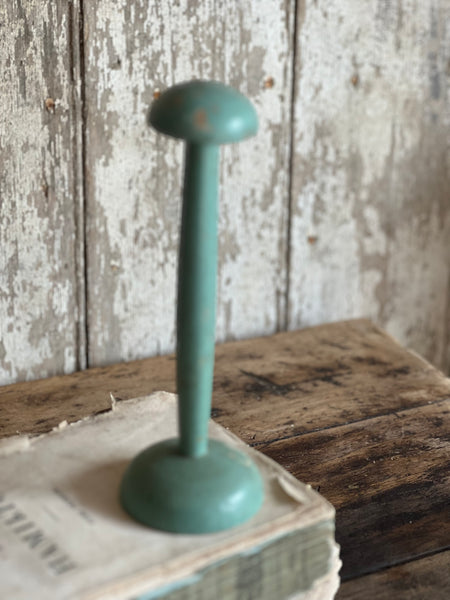 Green vintage Hat Stand