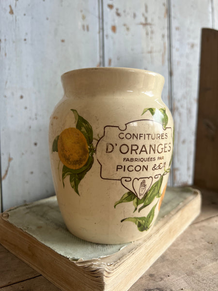 Vintage D’oranges Confit Jar