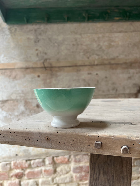 Rustic French Ombre Cafe au Lait bowl