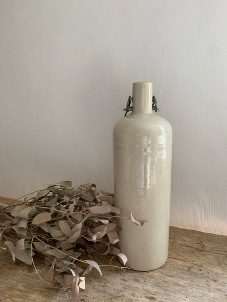 Large Antique Stoneware Bottle