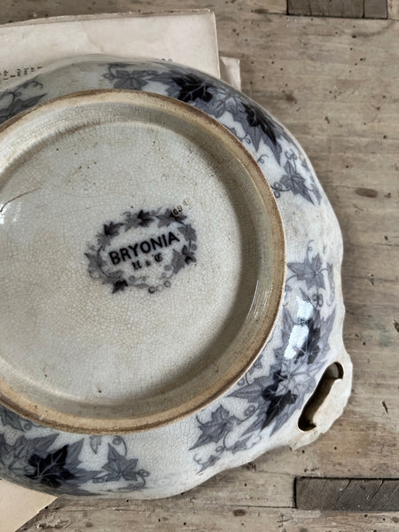 Rustic French Vintage Raised Dish