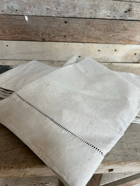 Rustic Vintage French Fabric Sheet