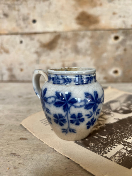 Mini Floral Transferware Cup