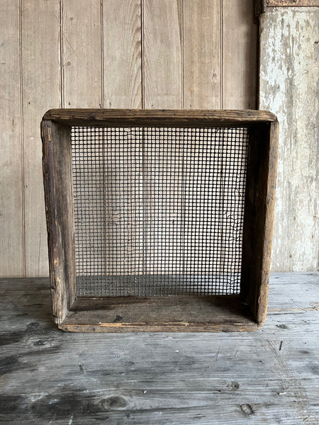 Vintage Wooden Sifter